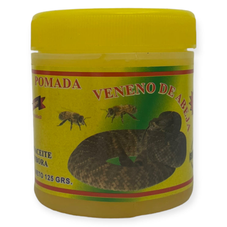 Pomada veneno de abeja con aceite de víbora 125g